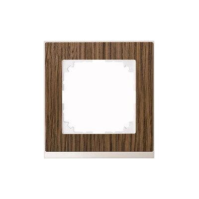 Merten Wenge Aluminium Wandplatte - Schalterabdeckung Merten Wenge Aluminium Wandplatte - Schalterabdeckung