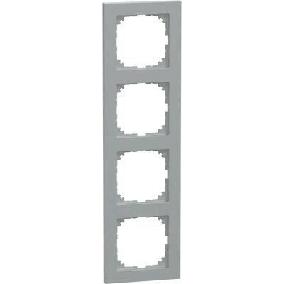 Marco eléctrico 4 módulos aluminio - Diseño moderno Marco eléctrico 4 módulos aluminio - Diseño moderno