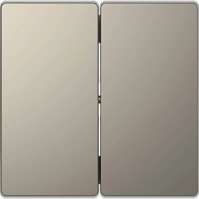 Merten Nickelmetall Doppel-Schalter - Schalter & Taster Merten Nickelmetall Doppel-Schalter - Schalter & Taster