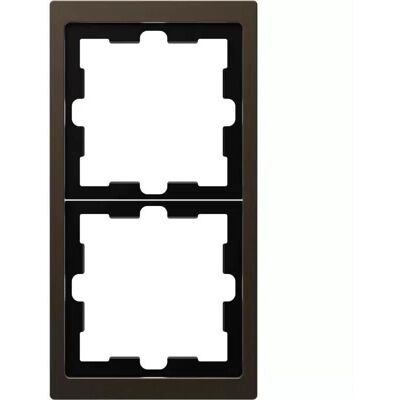 Merten MEG4020-6552 Wandplatte - Metall, Brons, Horizontal/Vertikalmontage Merten MEG4020-6552 Wandplatte - Metall, Brons, Horizontal/Vertikalmontage