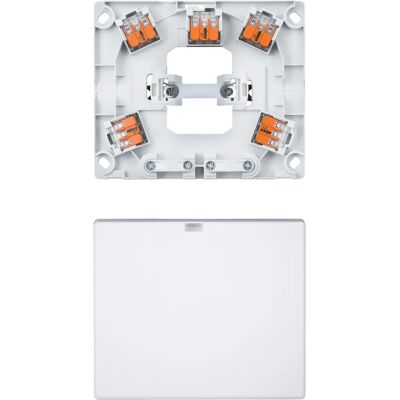 Merten Enchufe de Pared - Modelo MEG1010-9019 - Caja de Conexión IP20 Merten Enchufe de Pared - Modelo MEG1010-9019 - Caja de Conexión IP20