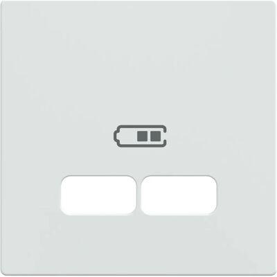 Merten Modèle MEG4367-0319 - Plaque centrale pour station USB - Publicité Merten Modèle MEG4367-0319 - Plaque centrale pour station USB - Publicité