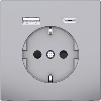 Merten MEG2367-6036 - Prise Schuko avec chargeur USB Merten MEG2367-6036 - Prise Schuko avec chargeur USB