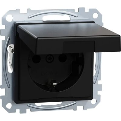 Merten Schwarz Steckdose System M MEG2310-0403 - Schutzkontakt Merten Schwarz Steckdose System M MEG2310-0403 - Schutzkontakt