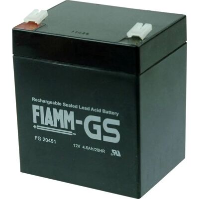 Fiamm 12V 4,5Ah AGM Batterie - Langlebige Lebensdauer Fiamm 12V 4,5Ah AGM Batterie - Langlebige Lebensdauer