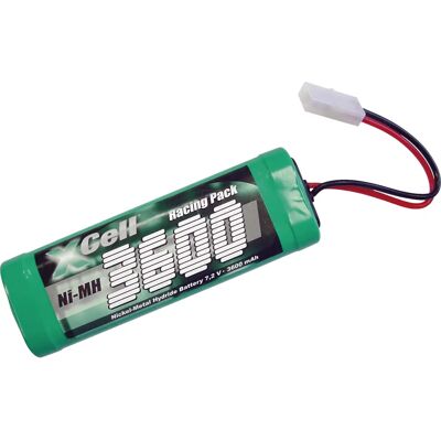Batterie RC NiMH 3600mAh 7,2V XCell - Tamiya Batterie RC NiMH 3600mAh 7,2V XCell - Tamiya
