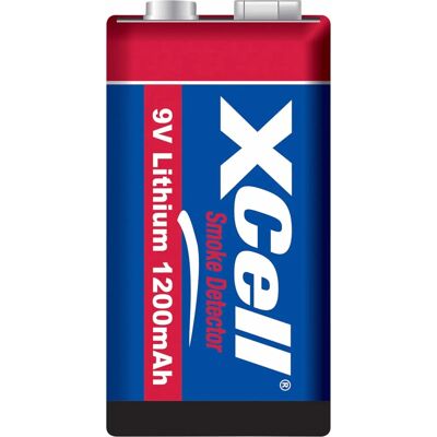 Pile lithium XCell CR9V/P 9V - 1200mAh Pile lithium XCell CR9V/P 9V - 1200mAh