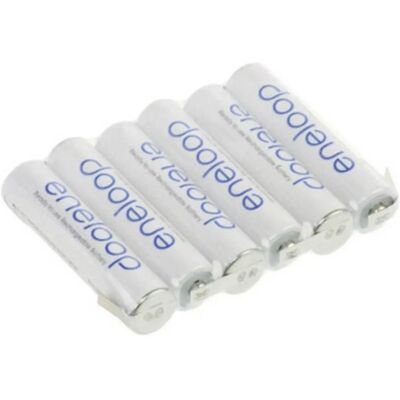 Panasonic eneloop F1x6 Batteripakke - AAA NiMH 7,2V 750mAh Panasonic eneloop F1x6 Batteripakke - AAA NiMH 7,2V 750mAh