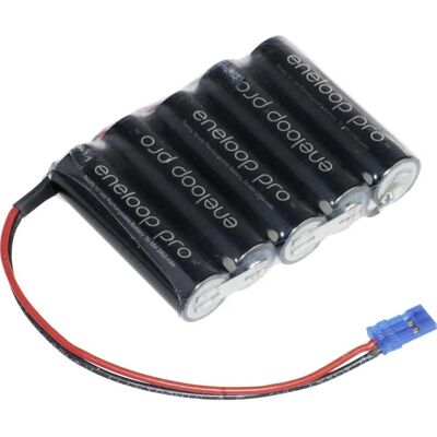 Panasonic eneloop Pro 2450mAh AA Batteripack - Återuppladdningsbart batteri med hög kapacitet Panasonic eneloop Pro 2450mAh AA Batteripack - Återuppladdningsbart batteri med hög kapacitet