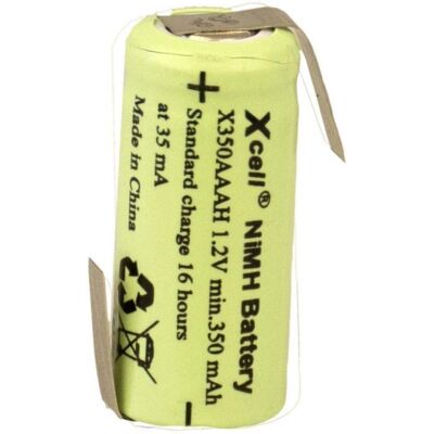 XCell X1/2AAAH-350-LFZ - Pile rechargeable NiMH - 350mAh - 1/2 AAA - Fiable XCell X1/2AAAH-350-LFZ - Pile rechargeable NiMH - 350mAh - 1/2 AAA - Fiable