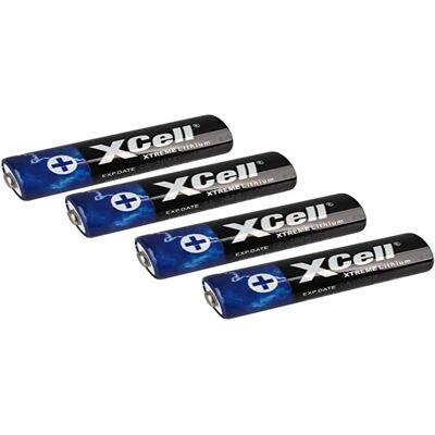XCell XTREME Lithium AA Batterijen 4-pack - Batterij XCell XTREME Lithium AA Batterijen 4-pack - Batterij
