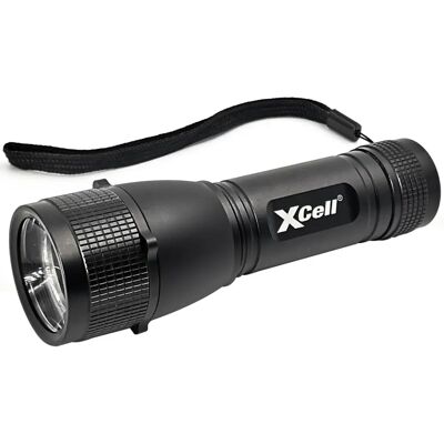 XCell 146362 LED Zaklamp - Focus verstelbaar, 500lm, IP54, Batterijen XCell 146362 LED Zaklamp - Focus verstelbaar, 500lm, IP54, Batterijen