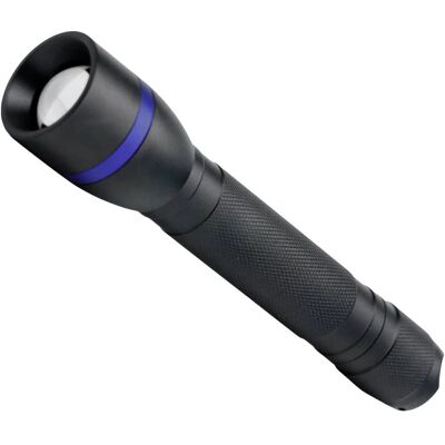XCell LED Zaklamp - 300 Lumen, Zwart, 2xAA - Buiten & Nood XCell LED Zaklamp - 300 Lumen, Zwart, 2xAA - Buiten & Nood