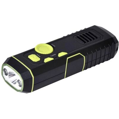 XCell Radiolight Dynamo LED Zaklamp - Noodgeval, herlaadbaar, FM Radio XCell Radiolight Dynamo LED Zaklamp - Noodgeval, herlaadbaar, FM Radio