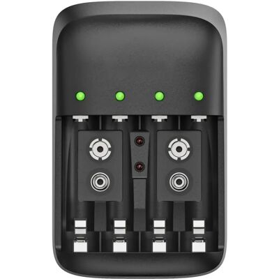 Cargador de Baterías XCell BC-X500 - Soporta AA, AAA, 9V NiMH/NiCd Cargador de Baterías XCell BC-X500 - Soporta AA, AAA, 9V NiMH/NiCd
