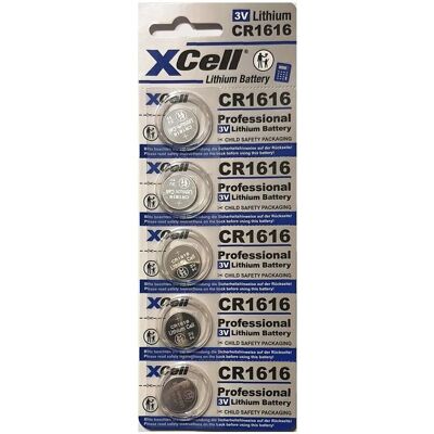 XCELL CR1616 5X - Lithium Knopfbatterie - Kleinstgerät XCELL CR1616 5X - Lithium Knopfbatterie - Kleinstgerät