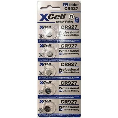 XCELL CR927 5X - Knopfzellenbatterie - Zuverlässige Energie für kleine Geräte XCELL CR927 5X - Knopfzellenbatterie - Zuverlässige Energie für kleine Geräte