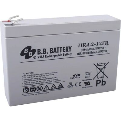 SSB Electronic SBL4.5-12LV0 Loodbatterij 12V 4.5Ah - Batterij SSB Electronic SBL4.5-12LV0 Loodbatterij 12V 4.5Ah - Batterij