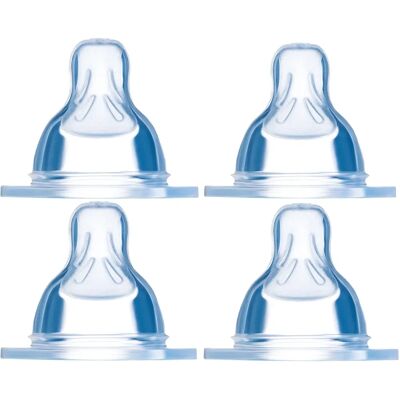 Biberon MAM Gennemsigtig - Silicone, 4 pcs, Unisexe, Outlet Biberon MAM Gennemsigtig - Silicone, 4 pcs, Unisexe, Outlet