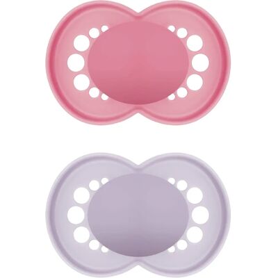 MAM Pure Silikon Schnuller - 2er Pack ab 16 Monate MAM Pure Silikon Schnuller - 2er Pack ab 16 Monate
