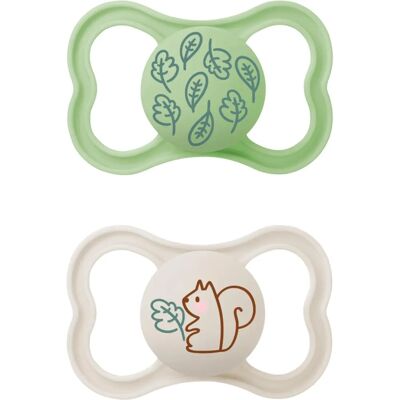 MAM Supreme Sili Schnuller - Baby Nasen Schnuller für 6-16 Monate MAM Supreme Sili Schnuller - Baby Nasen Schnuller für 6-16 Monate