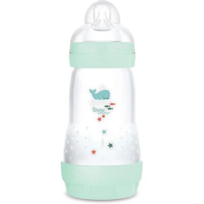 Biberon MAM Easy Start Anti-Colic - 260ml Vert menthe Biberon MAM Easy Start Anti-Colic - 260ml Vert menthe