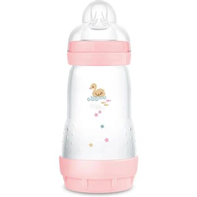 MAM Biberon Easy Start Anti-Coliques Rose - Biberon MAM Biberon Easy Start Anti-Coliques Rose - Biberon