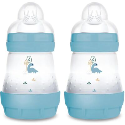 Biberon MAM Easy Start Anti-Colique - 160 ml, Bleu Biberon MAM Easy Start Anti-Colique - 160 ml, Bleu