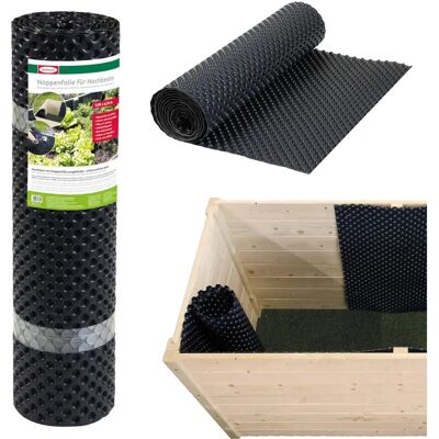 Bellissa - Noppenfolie schwarz 0,8 x 6,5 m - Schwarz - 0,8 x 6,5 m - Protective film Bellissa - Noppenfolie schwarz 0,8 x 6,5 m - Schwarz - 0,8 x 6,5 m - Protective film