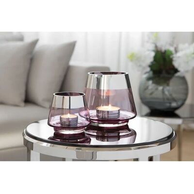 FINK JONA Rosa Glas Kerzenhalter - Indoor Dekor FINK JONA Rosa Glas Kerzenhalter - Indoor Dekor