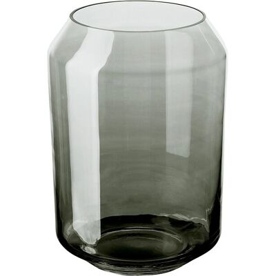 FINK ORELIA Graue Glasvase - Vase, Laterne, 28cm FINK ORELIA Graue Glasvase - Vase, Laterne, 28cm