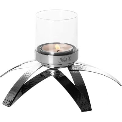 FINK - CLAIRE - Silberfarben - Ø25cm - Candle holder FINK - CLAIRE - Silberfarben - Ø25cm - Candle holder