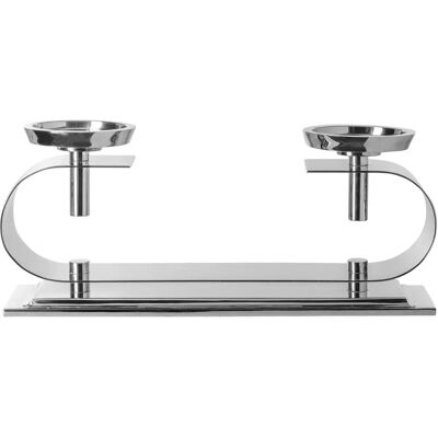 FINK TWINSON Silbersch candleholder - Indoor 2-Flame Decor FINK TWINSON Silbersch candleholder - Indoor 2-Flame Decor