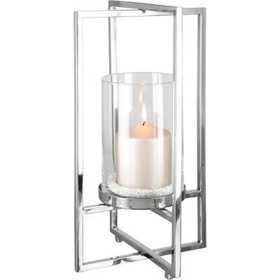 FINK Norman Silber Kerzenhalter - Elegante Outdoor-Deko FINK Norman Silber Kerzenhalter - Elegante Outdoor-Deko