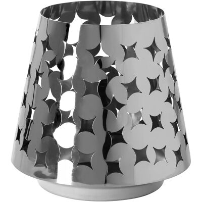 FINK LUMA Edelstahl Windlicht Rauten-Design - Outdoor Dekoration FINK LUMA Edelstahl Windlicht Rauten-Design - Outdoor Dekoration