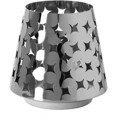 FINK LUMA Edelstahl Windlicht Rauten-Design - Outdoor Dekoration FINK LUMA Edelstahl Windlicht Rauten-Design - Outdoor Dekoration