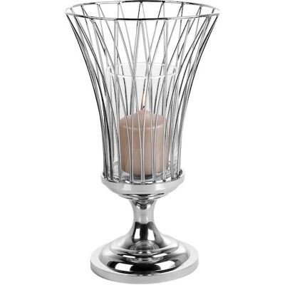 FINK Allegra Silber Kerzenhalter - Windlicht Windlichter FINK Allegra Silber Kerzenhalter - Windlicht Windlichter