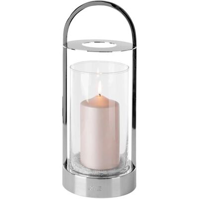 FINK LAKIS Silber Kerzenhalter - Windlicht für Innen & Außen FINK LAKIS Silber Kerzenhalter - Windlicht für Innen & Außen