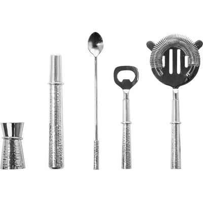 FINK NASSAU - Cocktail-Set mit Hammerschlag - Barzubehör FINK NASSAU - Cocktail-Set mit Hammerschlag - Barzubehör