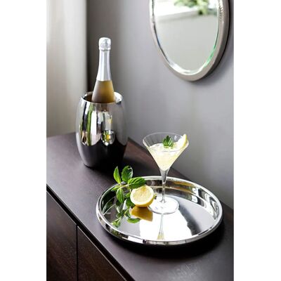 FINK APOLLO Edelstahl Rundtablett - Tablett FINK APOLLO Edelstahl Rundtablett - Tablett