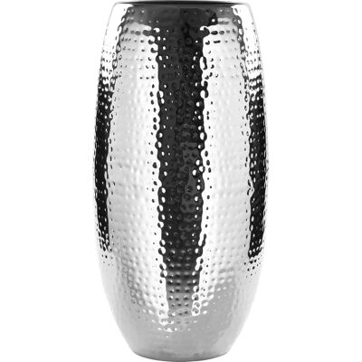Fink Afrika Silbers Vase - Handgefertigt, gehämmert, 40cm Fink Afrika Silbers Vase - Handgefertigt, gehämmert, 40cm