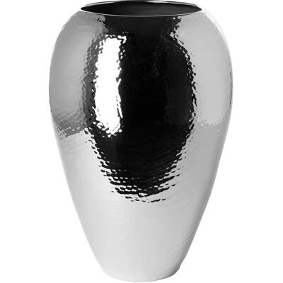 FINK MALANA Silber Handgefertigte Vase - Dekorative Wasserfeste Kunst FINK MALANA Silber Handgefertigte Vase - Dekorative Wasserfeste Kunst