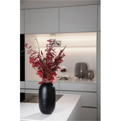 FINK - BRASIL - Schwarz - 17x17x30 cm - Dekorative Vase FINK - BRASIL - Schwarz - 17x17x30 cm - Dekorative Vase