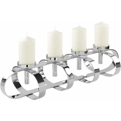 Fink Gorden Kerzen Set - Silber - Elegantes, Handgefertigtes Aluminium Fink Gorden Kerzen Set - Silber - Elegantes, Handgefertigtes Aluminium