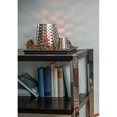 Fink - LUMA - Silber - 9 cm - Kerzenhalter Fink - LUMA - Silber - 9 cm - Kerzenhalter