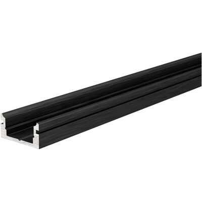 Deko-Light Aluminium U-Profil flach schwarz matt 2m AU-01-08 Deko-Light Aluminium U-Profil flach schwarz matt 2m AU-01-08