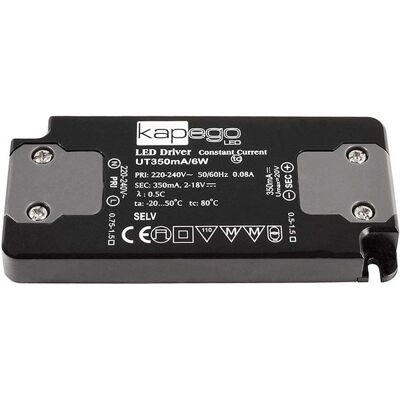 Alimentation LED Deko-Light - 6W, 2-18V/DC, 350mA - Intérieur - Publicité Alimentation LED Deko-Light - 6W, 2-18V/DC, 350mA - Intérieur - Publicité