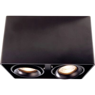 Deko-Light Mona II Deckenleuchte - 2x GU10, dreh- und schwenkbar - schwarz Deko-Light Mona II Deckenleuchte - 2x GU10, dreh- und schwenkbar - schwarz