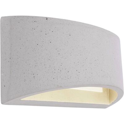 Deko Light Arianna II Wandleuchte - Beton, 200mm, G9, Grau Deko Light Arianna II Wandleuchte - Beton, 200mm, G9, Grau