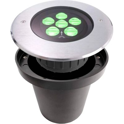 Deko Light Canum RGB LED Bodeneinbauleuchte - 16,9W, IP67, 24V, Silber Deko Light Canum RGB LED Bodeneinbauleuchte - 16,9W, IP67, 24V, Silber